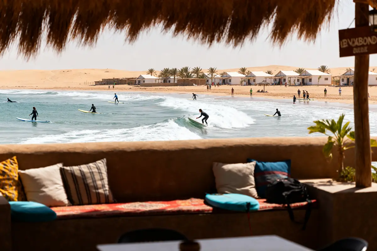 Dakhla vagabond surf camp : Séjour surf, kitesurf &amp; windsurf