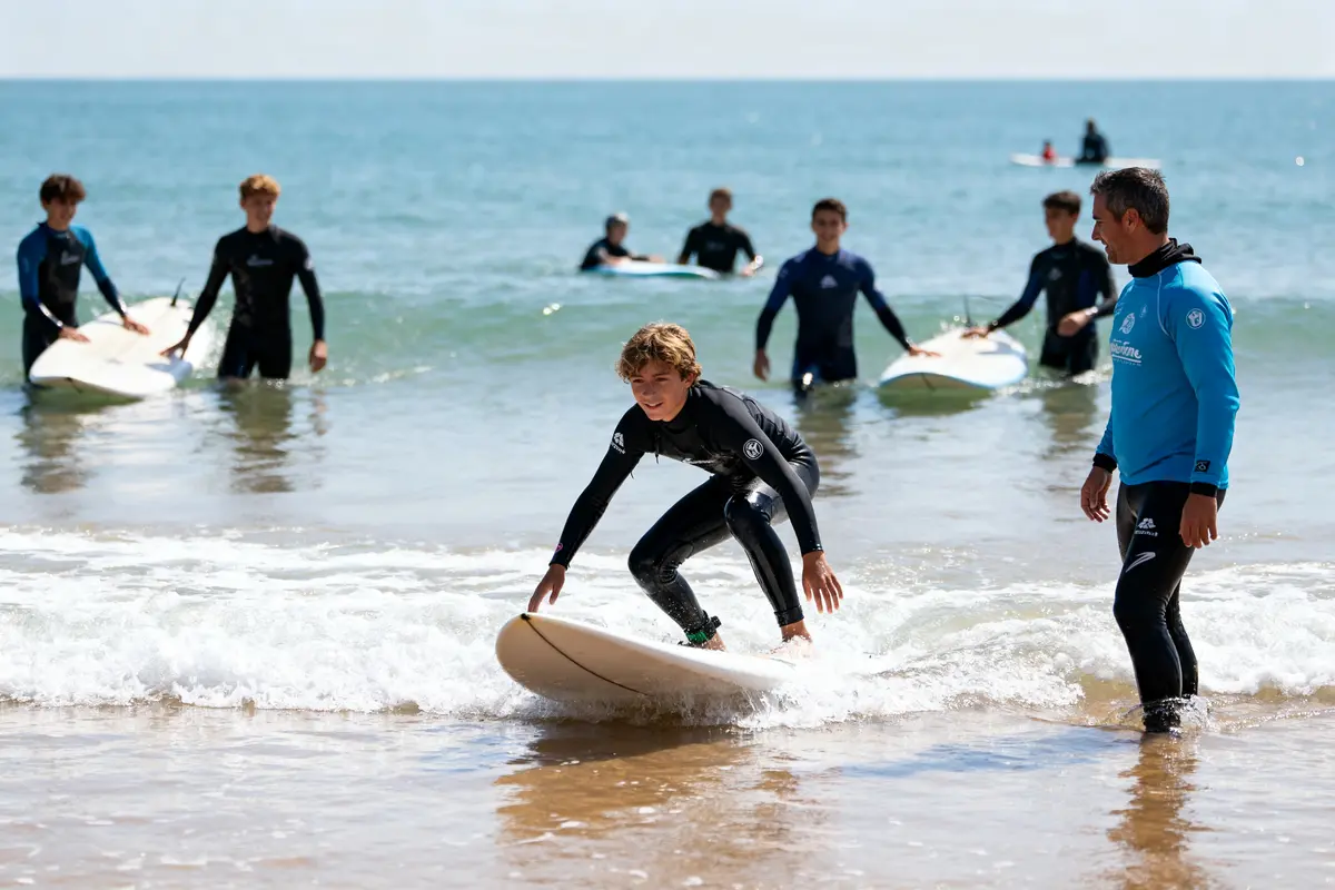 Fédération de surf à Vieux-Boucau : École, cours &amp; clubs