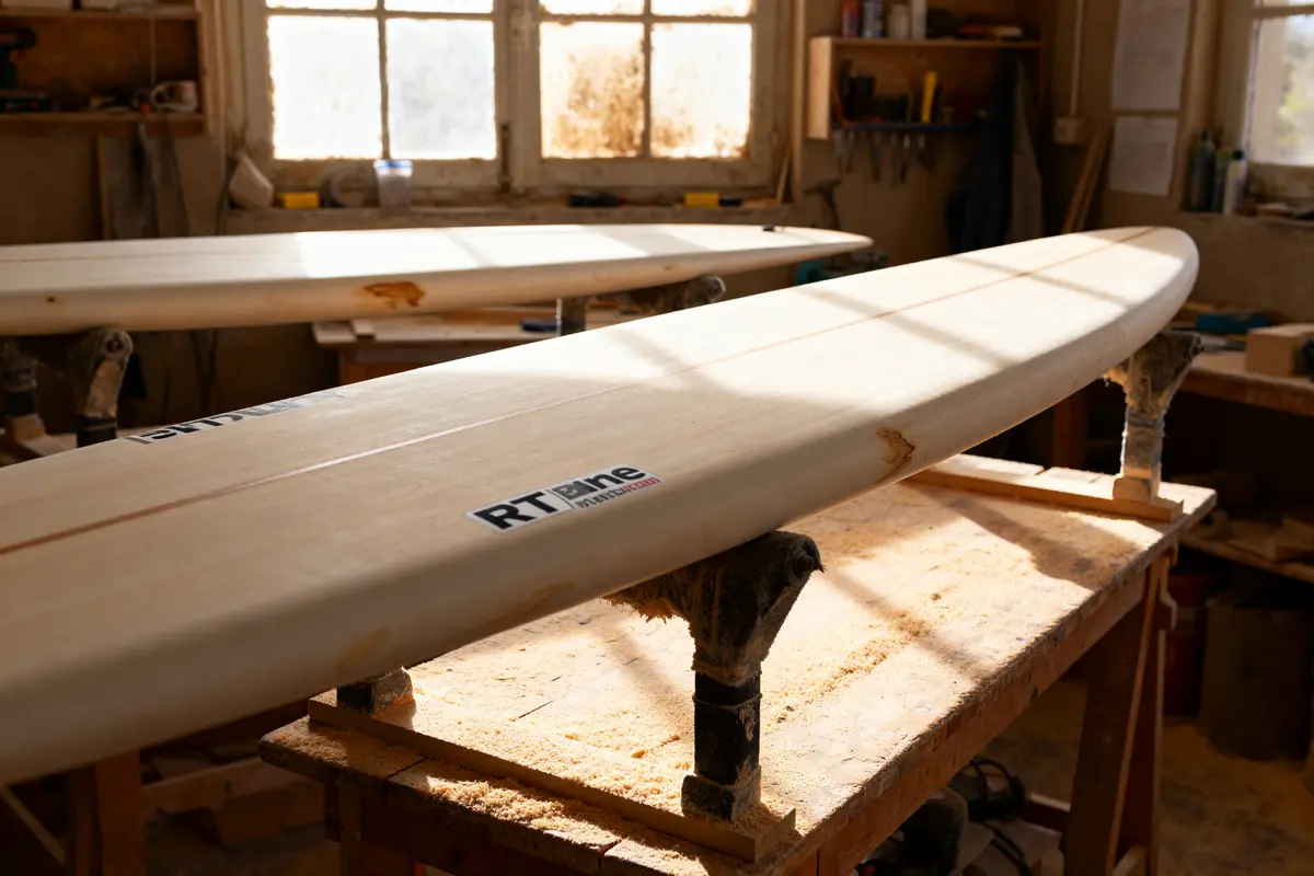 Planches RT Surfboards : l’art du shape sur-mesure à découvrir