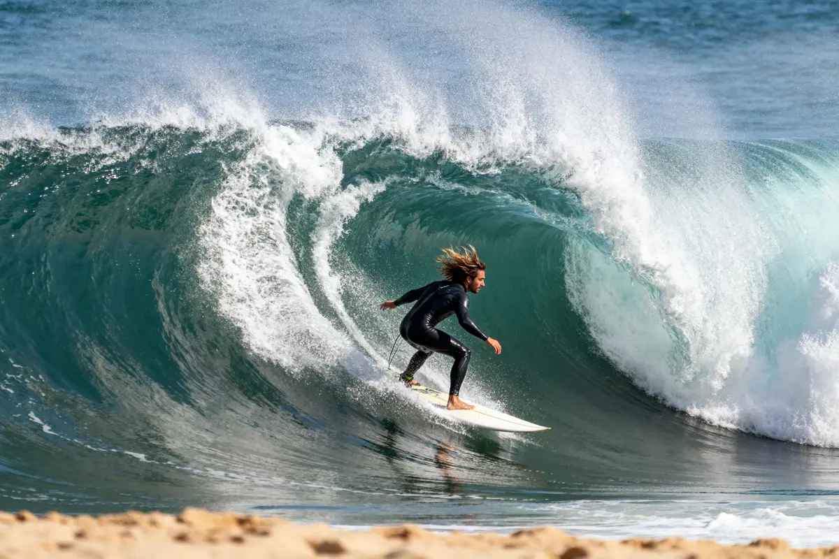 Surf à Nazaré : Le record des vagues géantes enfin battu