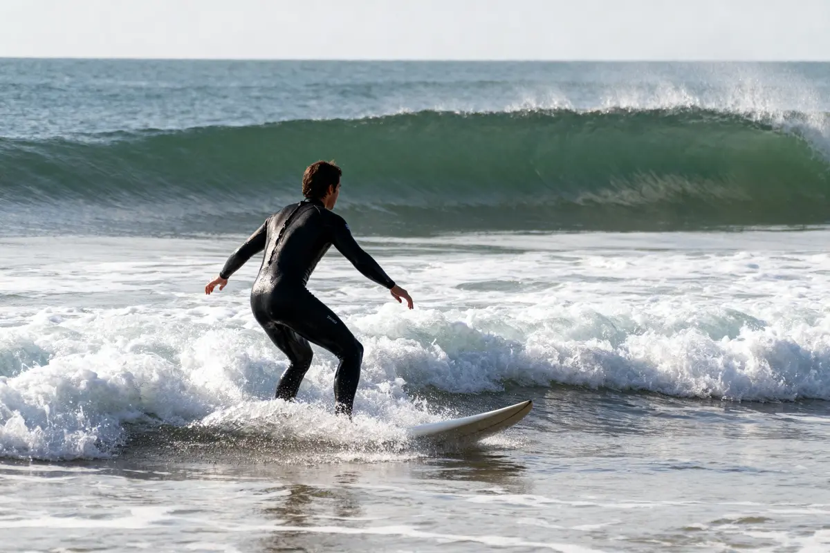 Vagues à Capbreton : prévisions vent, houle et marées précises