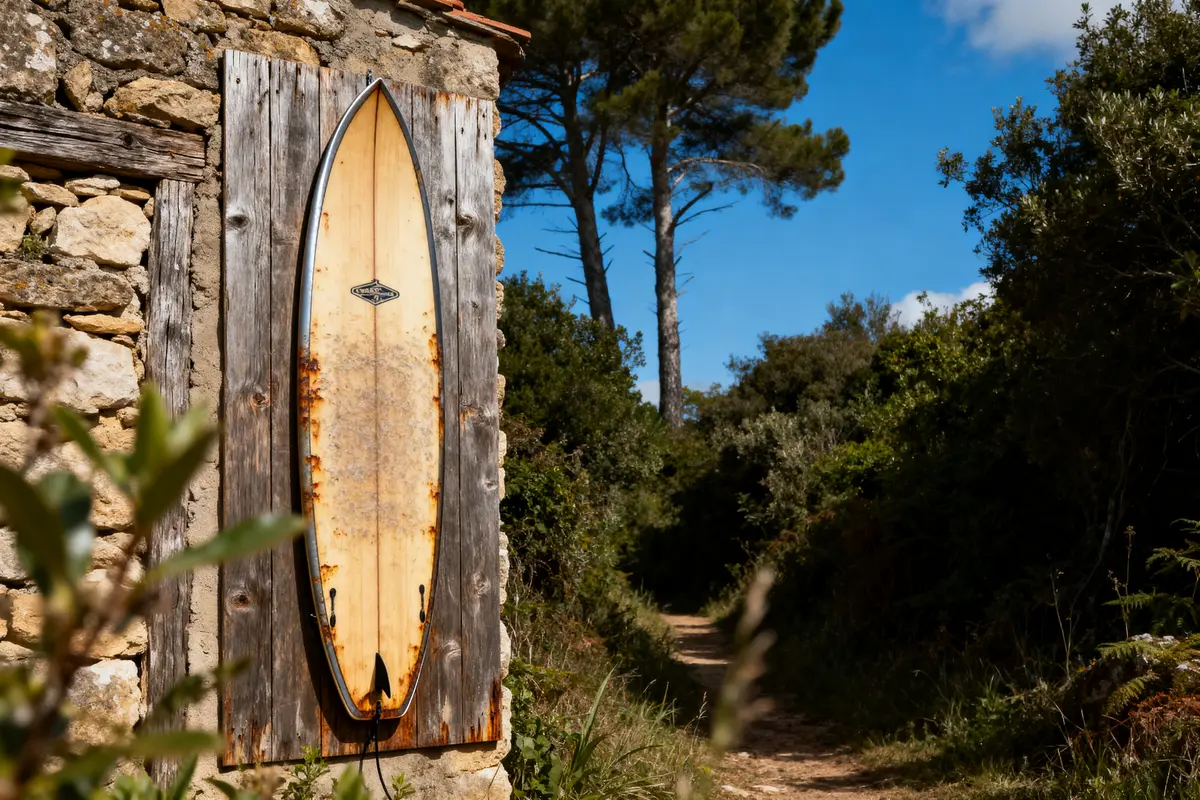 Planche de surf décorative : idées bricolage et déco unique